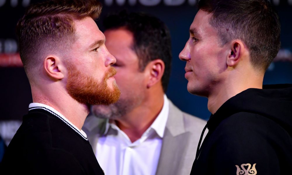 Canelo GGG Faceoff